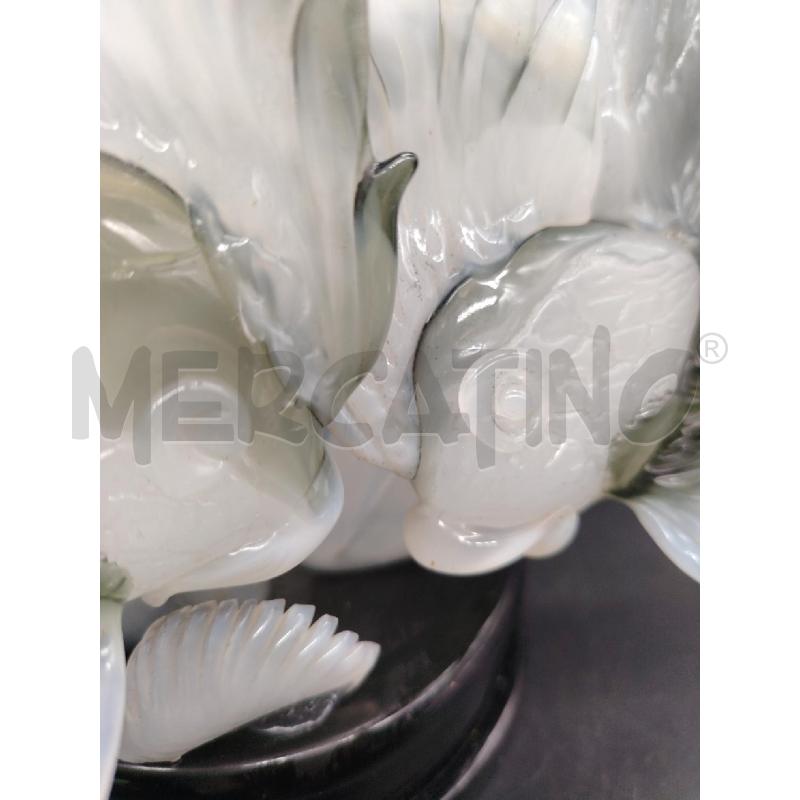 SCULTURA CARPA KOI VETRO DA RIV  | Mercatino dell'Usato Roma eur 5