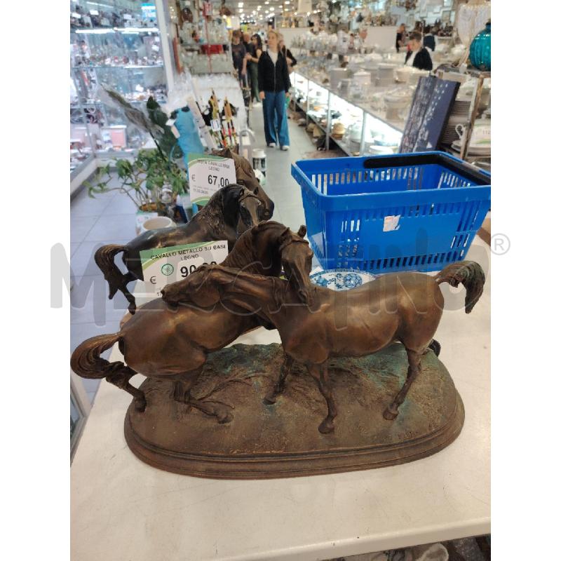 SCULTURA CAVALLI PIERRE JULES MENE | Mercatino dell'Usato Roma eur 1