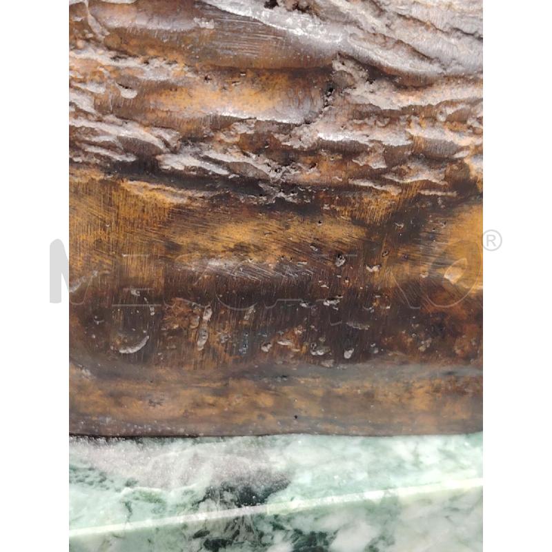 SCULTURA PESCTORE BASE MARMO DE MARTINO | Mercatino dell'Usato Roma eur 3