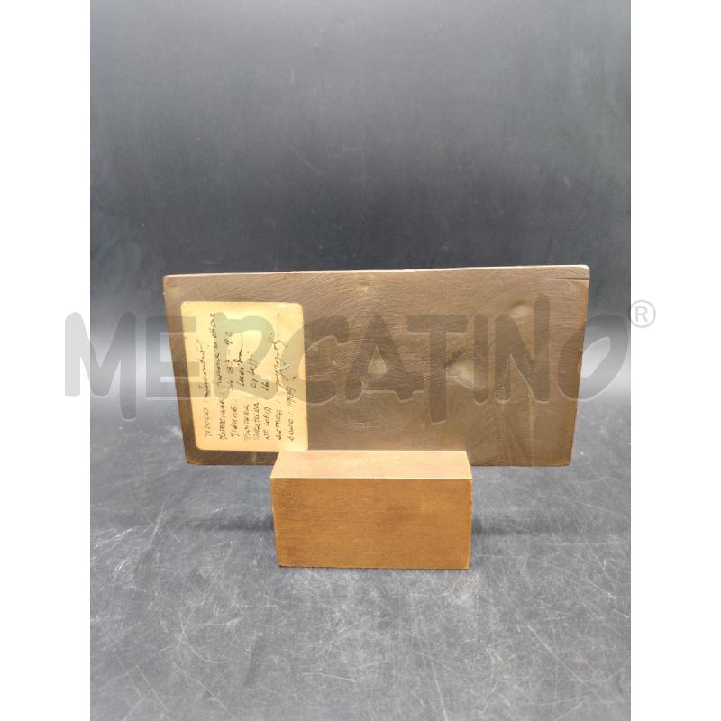 SCULTURA PICCOLA  FUSIONE IN OTTONE INCONTRO | Mercatino dell'Usato Roma eur 5