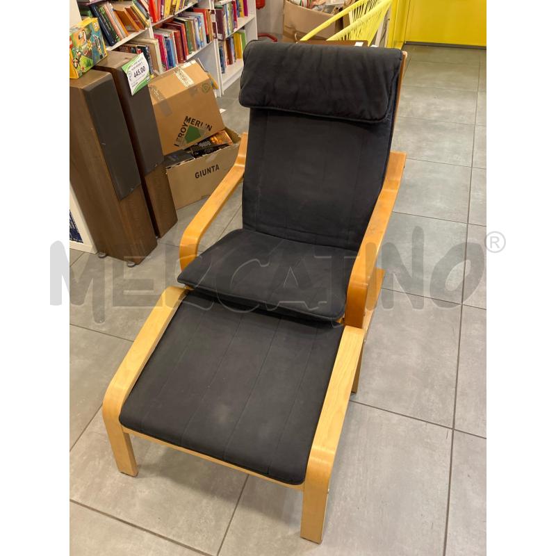 SEDIA A DONDOLO CON POGGIAPIEDI | Mercatino dell'Usato Roma eur 1