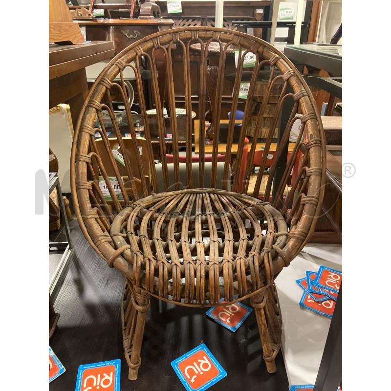 SEDIA BAMBOO  | Mercatino dell'Usato Roma eur 1
