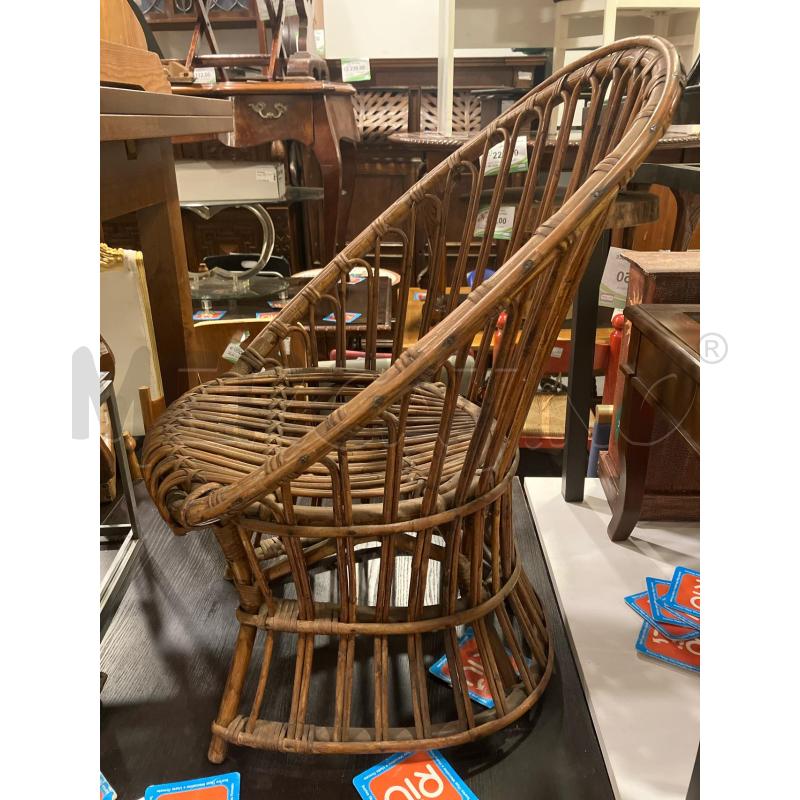 SEDIA BAMBOO  | Mercatino dell'Usato Roma eur 2