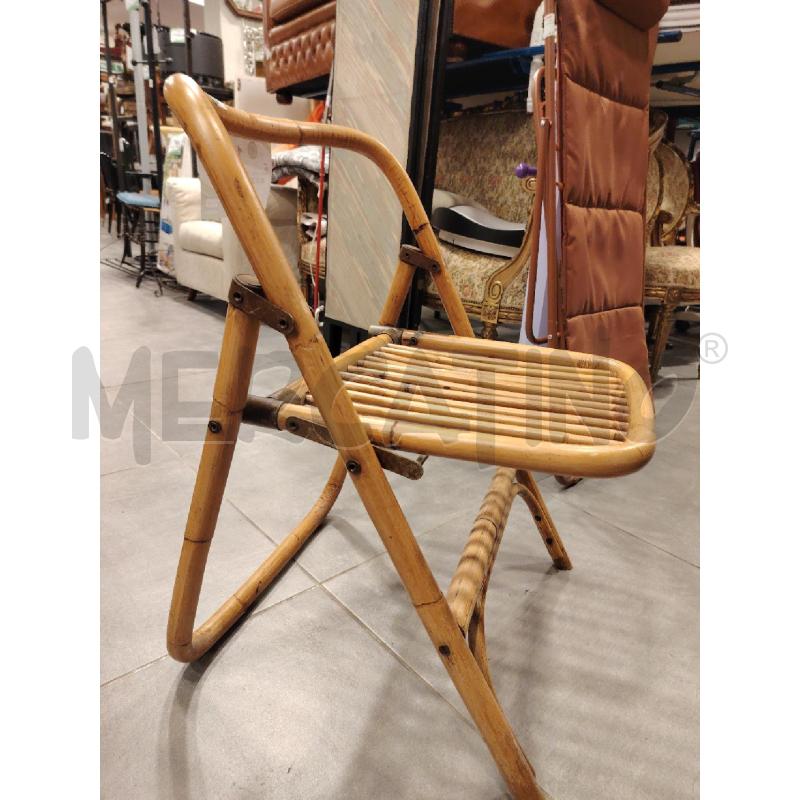SEDIA BAMBOO MARR | Mercatino dell'Usato Roma eur 2