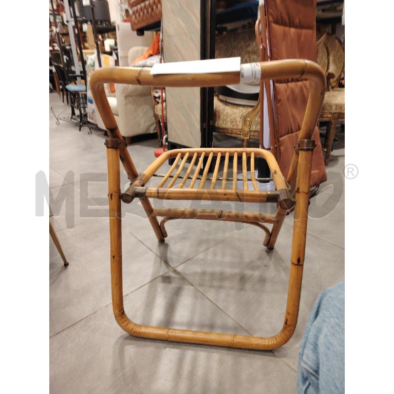 SEDIA BAMBOO MARR | Mercatino dell'Usato Roma eur 3
