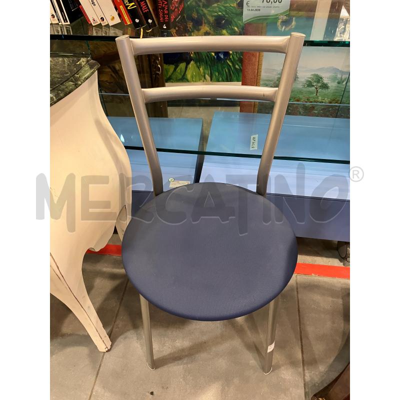 SEDIA CALLIGARIS MET S/BLU | Mercatino dell'Usato Roma eur 1