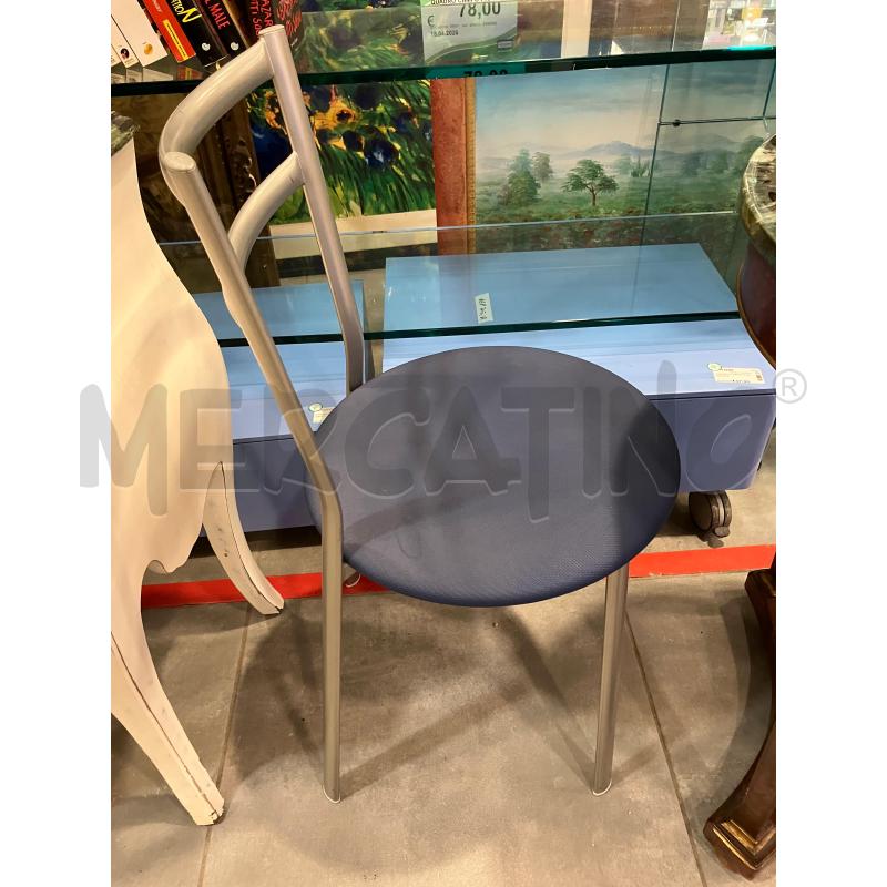 SEDIA CALLIGARIS MET S/BLU | Mercatino dell'Usato Roma eur 2
