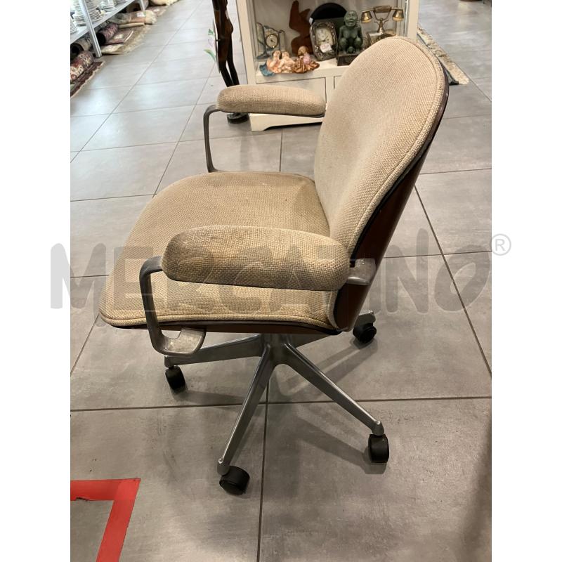 SEDIA UFFICIO   MIM    CON BRACCIOLI  | Mercatino dell'Usato Roma eur 2