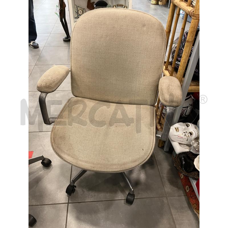 SEDIA UFFICIO    MIM   CON BRACCIOLI | Mercatino dell'Usato Roma eur 1