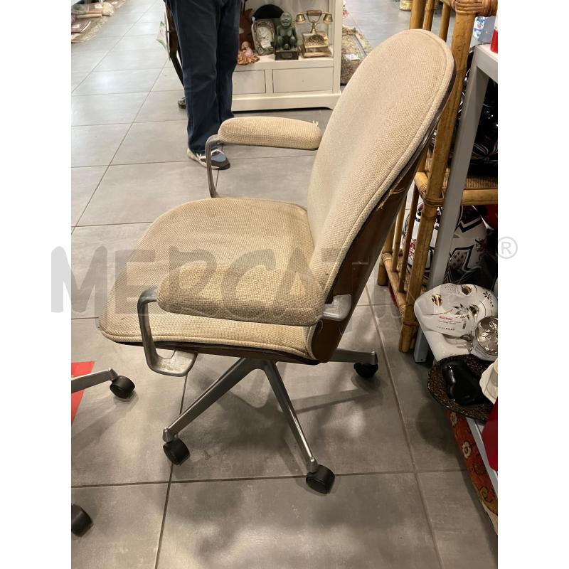 SEDIA UFFICIO    MIM   CON BRACCIOLI | Mercatino dell'Usato Roma eur 2