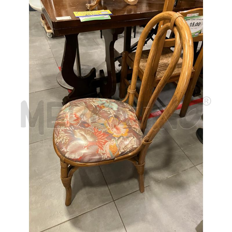 SEDIE PZ.2 LEGNO MIDOLLINO | Mercatino dell'Usato Roma eur 2
