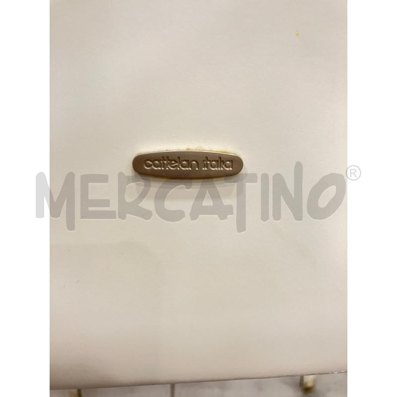 SEDIE PZ.4 CATTELAN CUOIO BIA  | Mercatino dell'Usato Roma eur 4