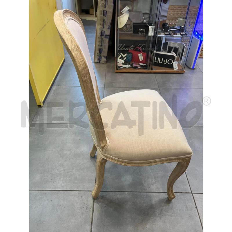 SEDIE PZ.4 MAISONS DU MONDE VERSAILLES  | Mercatino dell'Usato Roma eur 2