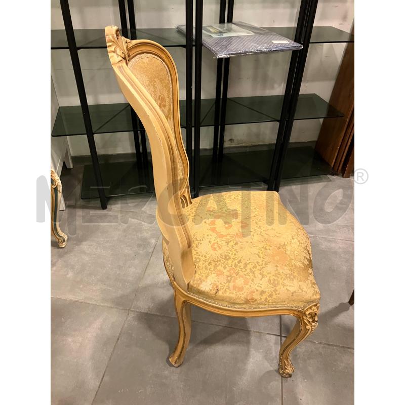 SEDIE PZ.6 S/FIORI ST VENEZ  | Mercatino dell'Usato Roma eur 2