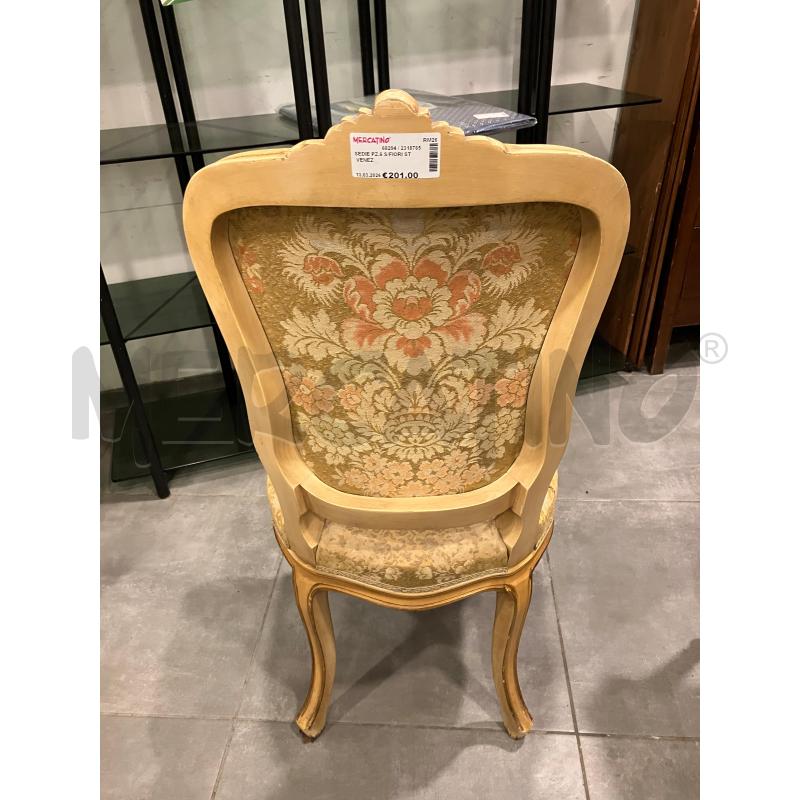 SEDIE PZ.6 S/FIORI ST VENEZ  | Mercatino dell'Usato Roma eur 3