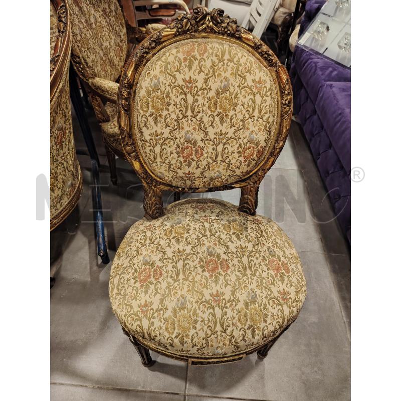 SEDIE PZ. 4 DOR FIORI | Mercatino dell'Usato Roma eur 1