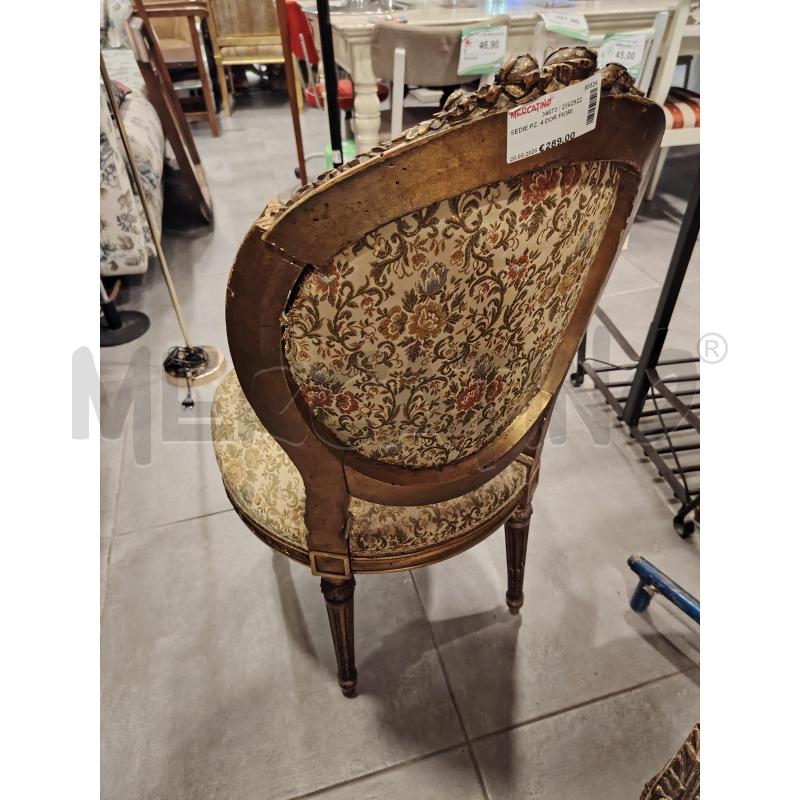 SEDIE PZ. 4 DOR FIORI | Mercatino dell'Usato Roma eur 3