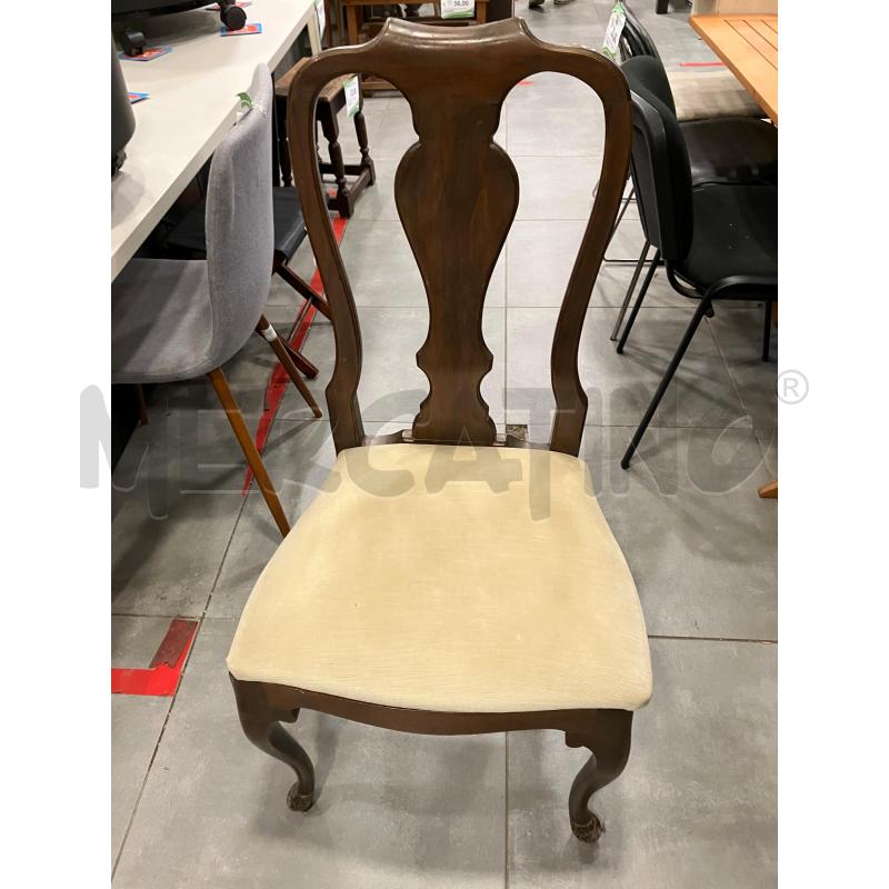SEDIE PZ. 4 S/BEIGE | Mercatino dell'Usato Roma eur 1