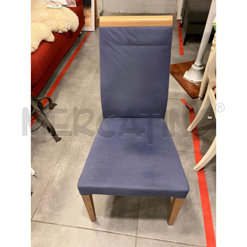 SEDIE PZ. 4 S/BLU | Mercatino dell'Usato Roma eur 1