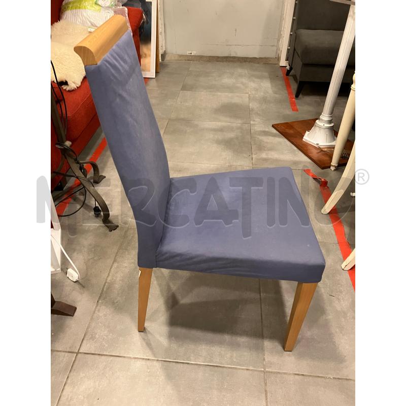 SEDIE PZ. 4 S/BLU | Mercatino dell'Usato Roma eur 2