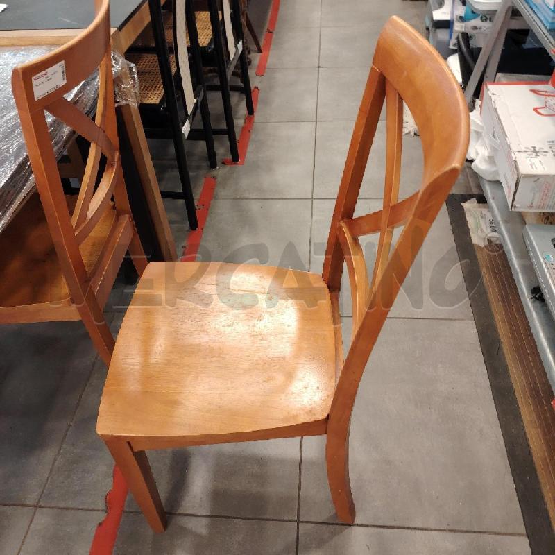 SEDIE PZ. 4 TEAK  | Mercatino dell'Usato Roma eur 2