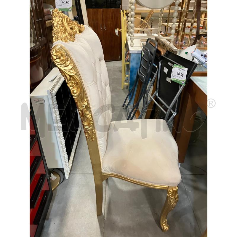 SEDIE PZ. 6 DOR SEDUTA BEIGE | Mercatino dell'Usato Roma eur 3