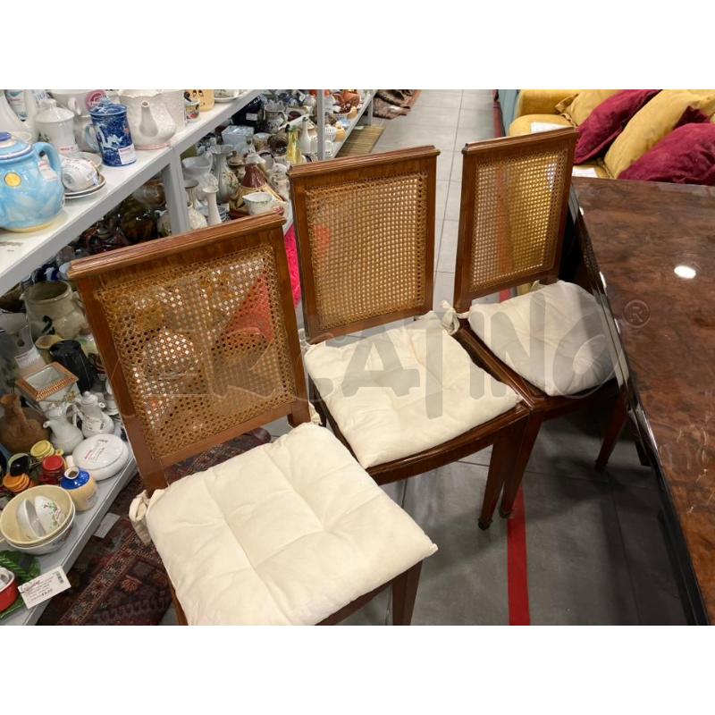 SEDIE PZ. 6 PAGLIA DI VIENNA | Mercatino dell'Usato Roma eur 1