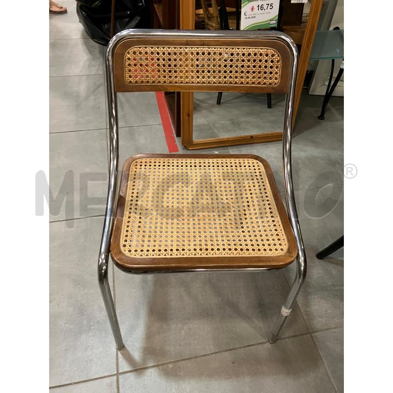 SEDIE PZ4 CROMO S/P.VIENNA | Mercatino dell'Usato Roma eur 1