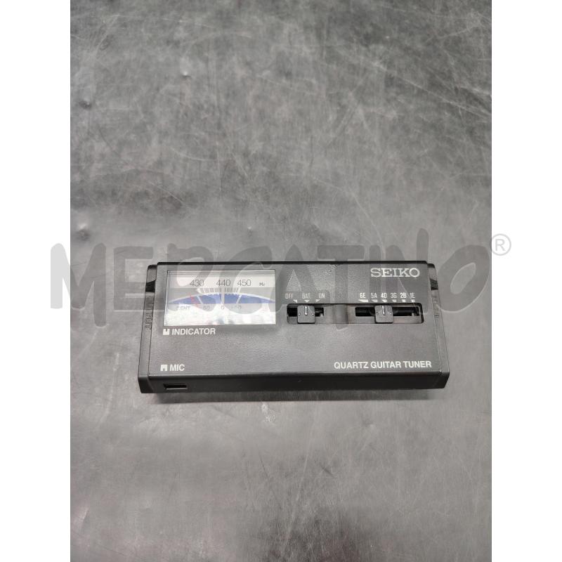 SEIKO QUARTZ GUITAR TUNER ST-600 | Mercatino dell'Usato Roma eur 1