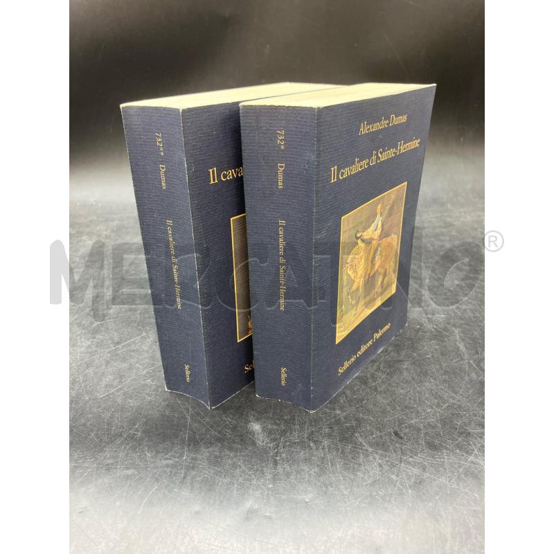 SELLERIO DUMAS IL CAVALIERE SAINTE-HERMINE | Mercatino dell'Usato Roma eur 1