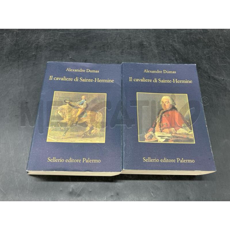 SELLERIO DUMAS IL CAVALIERE SAINTE-HERMINE | Mercatino dell'Usato Roma eur 2