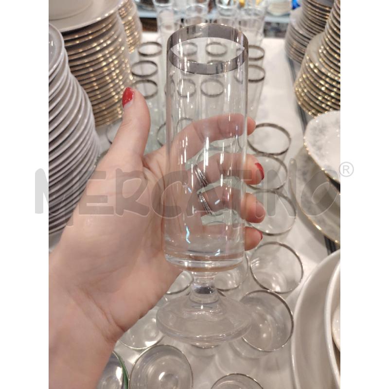 SERVIZIO BICCHIERI CILINDRO RIGA ARG | Mercatino dell'Usato Roma eur 3