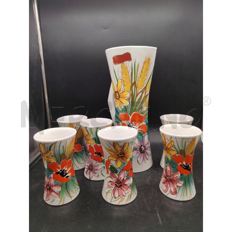 SERVIZIO BROCCA ROMETTI + BICCHIERI | Mercatino dell'Usato Roma eur 1
