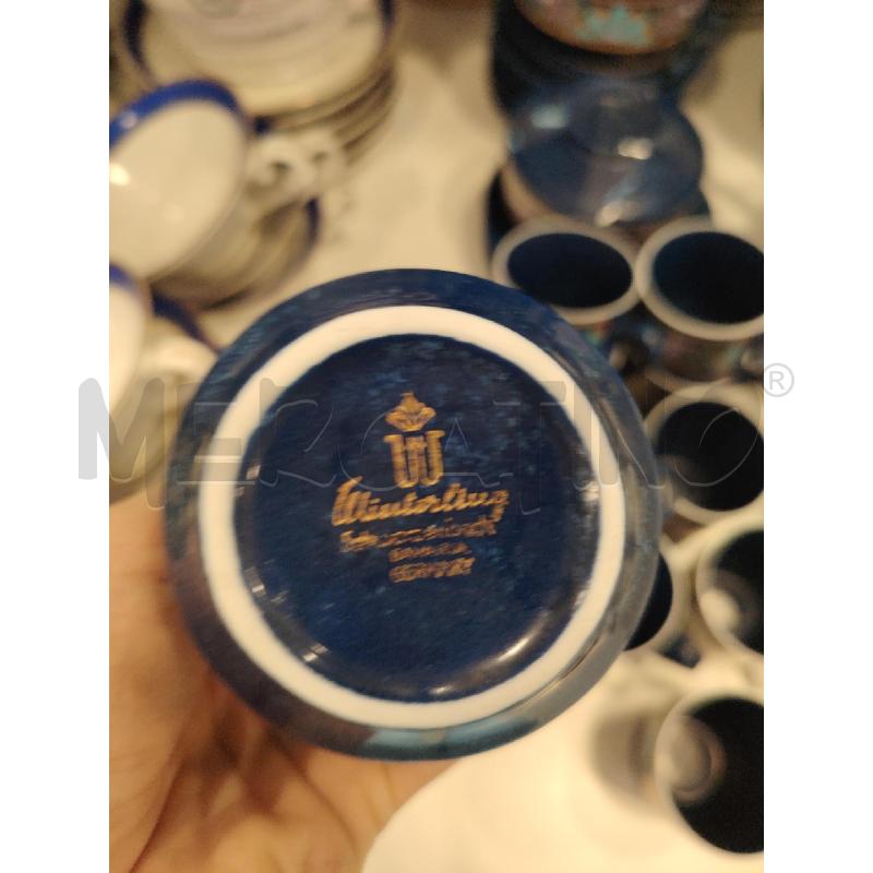 SERVIZIO CAFFE BAVARIA BLU 1 | Mercatino dell'Usato Roma eur 3
