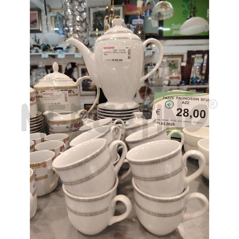 SERVIZIO CAFFE SCHOMBURG | Mercatino dell'Usato Roma eur 1