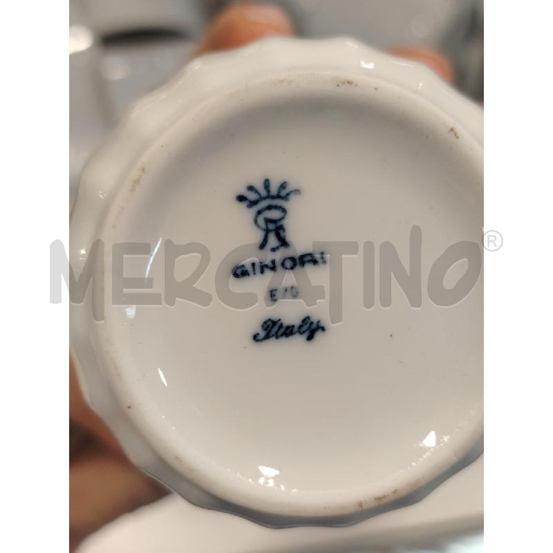 SERVIZIO DA TEA BIA GINORI  | Mercatino dell'Usato Roma eur 3