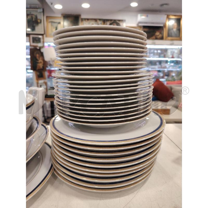 SERVIZIO PIATTI B/BLU DOR | Mercatino dell'Usato Roma eur 4
