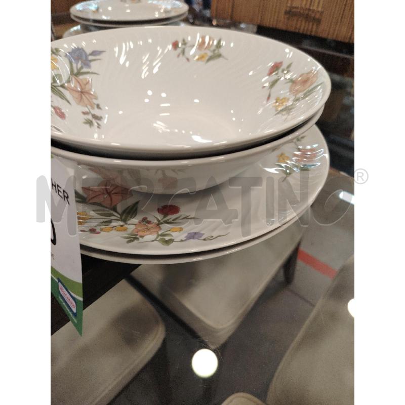 SERVIZIO PIATTI BAREUTHER FIORI | Mercatino dell'Usato Roma eur 4