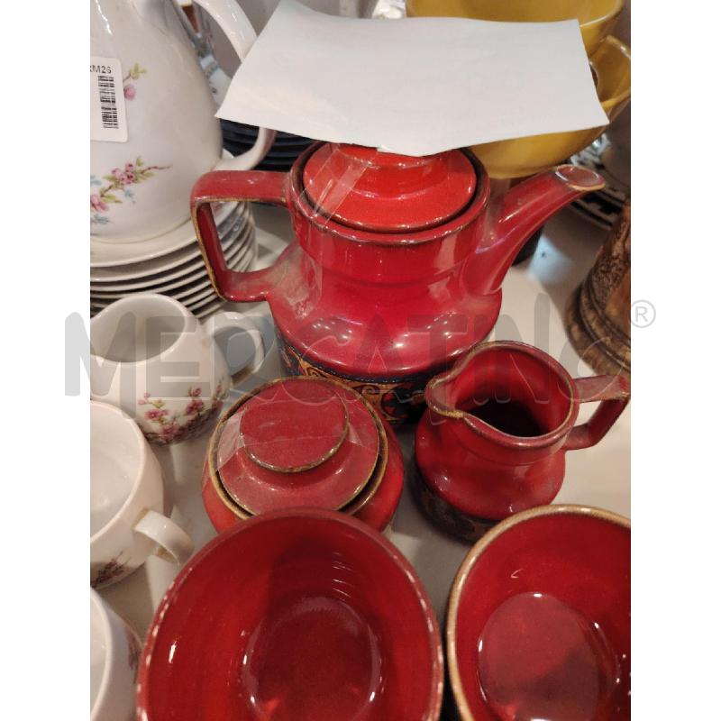 SERVIZIO THE WINTERLING ROSSO POLICROMO | Mercatino dell'Usato Roma eur 4