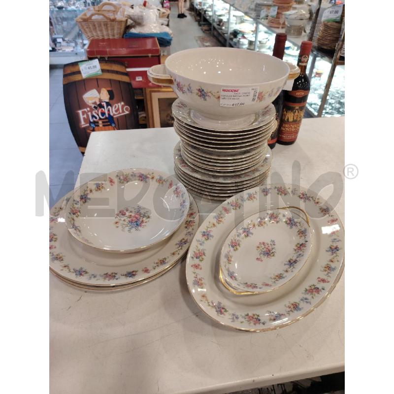 SERVIZIO THOMAS FIORELLINI COLORATI  | Mercatino dell'Usato Roma eur 1