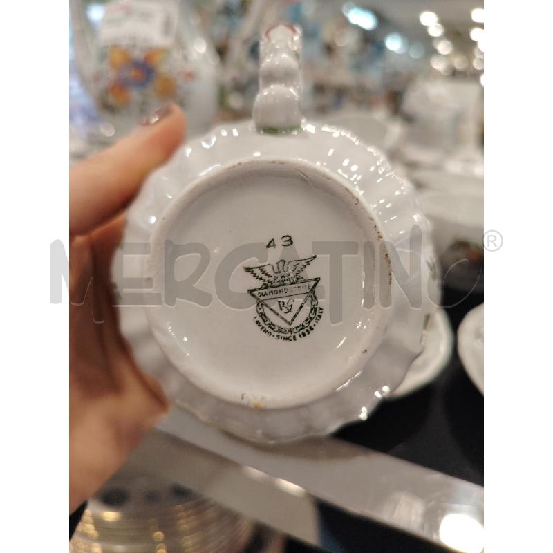 SERVIZIO  THE' LAVENO FIORE BLU | Mercatino dell'Usato Roma eur 2