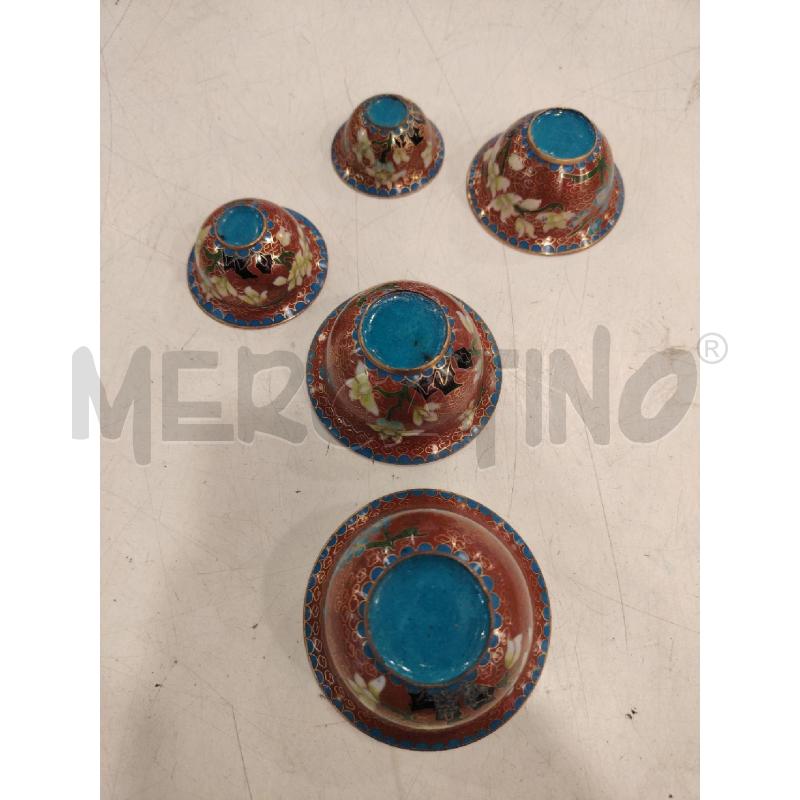 SET CIOTOLINE CLOISONNE | Mercatino dell'Usato Roma eur 3