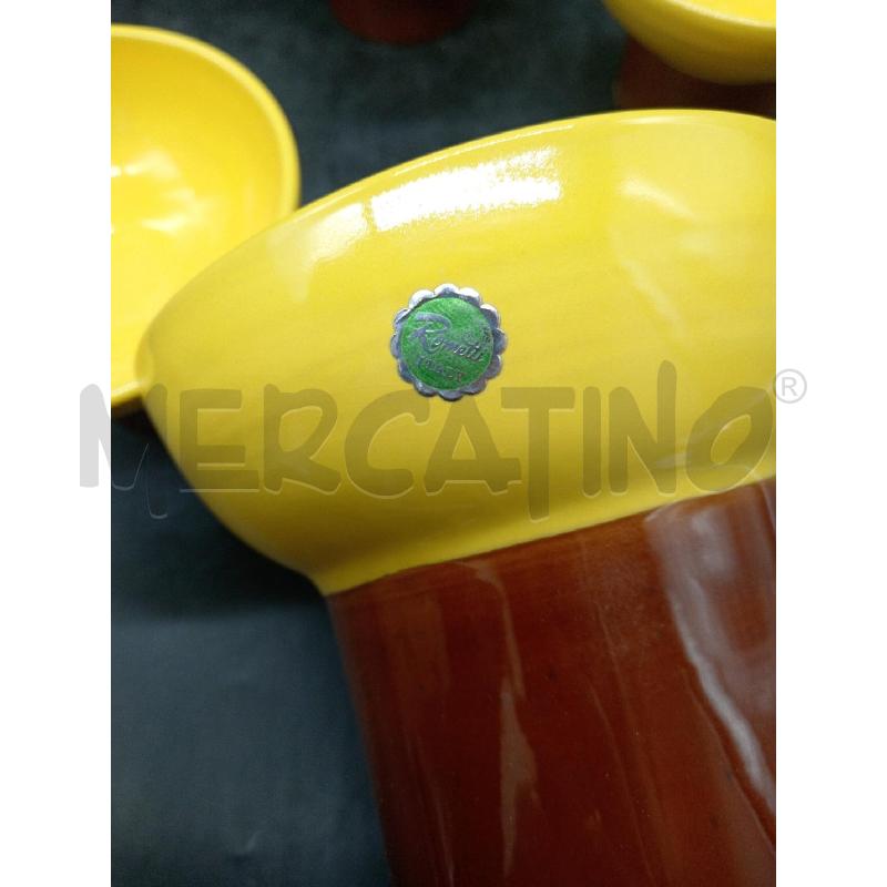 SET COLAZ CER ROMETTI GIALLO | Mercatino dell'Usato Roma eur 4