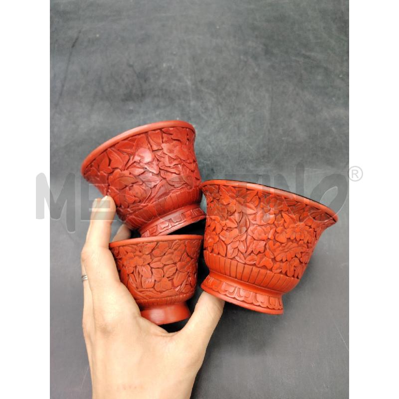 SET COPPE CERALACCA LAVORATE  | Mercatino dell'Usato Roma eur 3