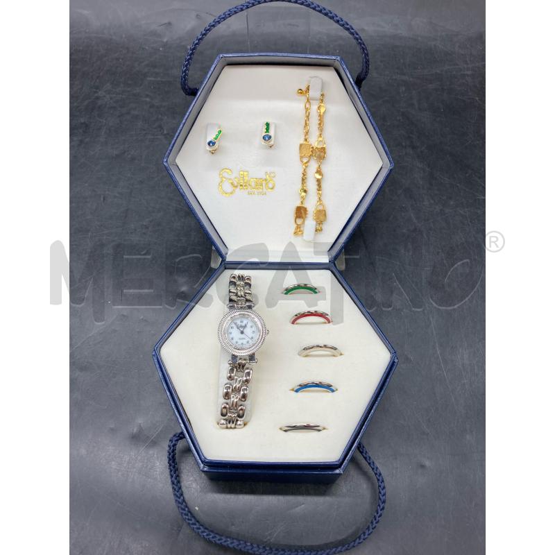 SET OROLOGIO EVILARD CERCHIETTI COLOR | Mercatino dell'Usato Roma eur 1