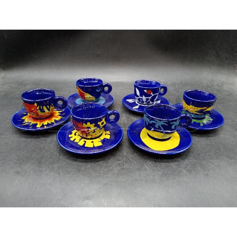 SET TAZZINE ILLY LUCA TRAZZI | Mercatino dell'Usato Roma eur 1