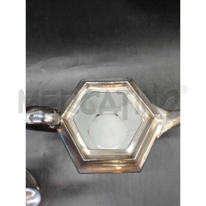 SET TEIERE CER ARGENTATA  | Mercatino dell'Usato Roma eur 4