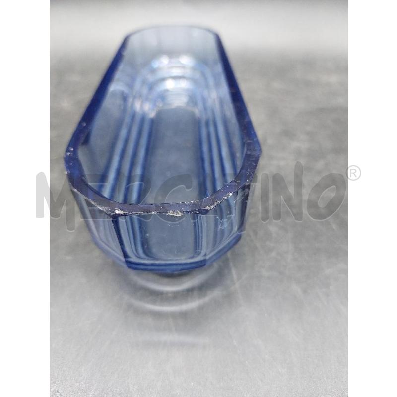 SET TOLETTA VETRO BLU | Mercatino dell'Usato Roma eur 4