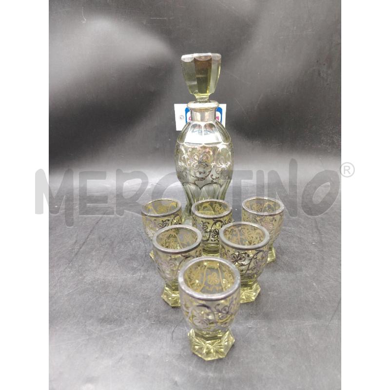 SET VETRO MOLATO LAVOR FUSION | Mercatino dell'Usato Roma eur 1