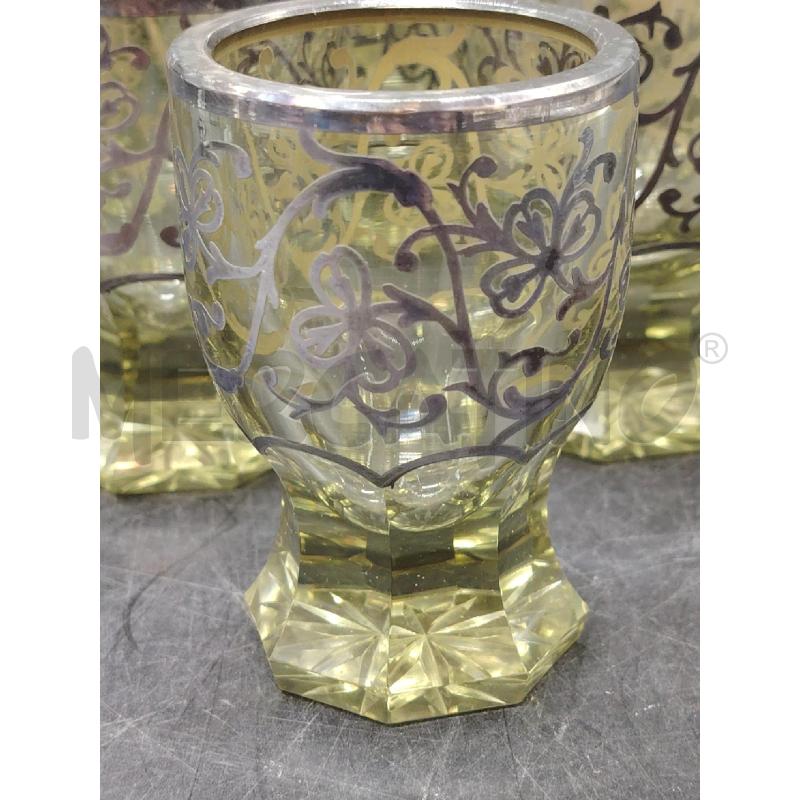 SET VETRO MOLATO LAVOR FUSION | Mercatino dell'Usato Roma eur 2